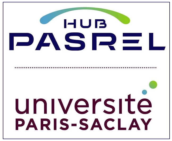 Logo du Hub PASREL dans un cadre bleu