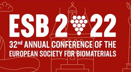 32nd annual conference of the european Society for biomaterials 4 - 8 sept. 2022, Bordeaux, France