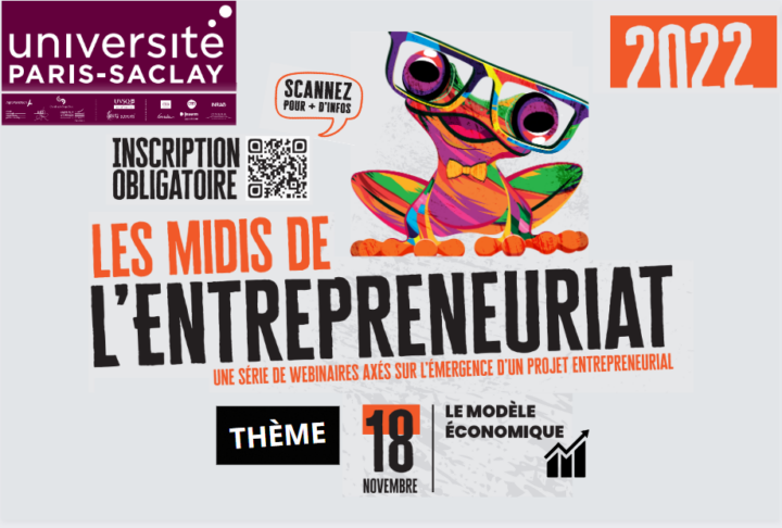 Les midis de l’entreprenariat : le modèle économique avec Pascal Corbel