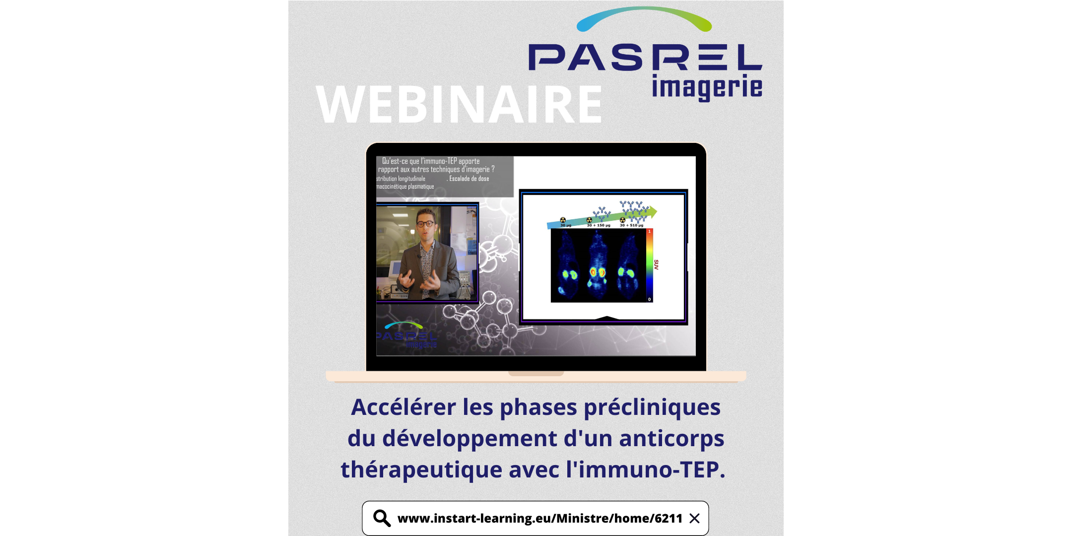 Webinaire sur l’imagerie immuno-TEP