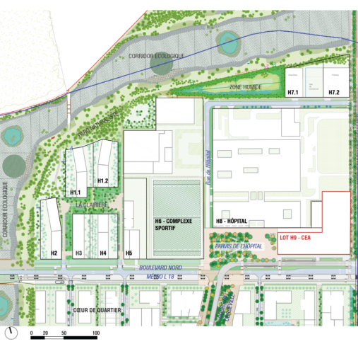 Bâtiment PASREL : première phase du concours