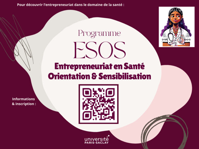 Découvrir l’entrepreneuriat en santé – Programme ESOS : 6e webinaire “Du microbiome à Shiseido, le parcours atypique d’une entrepreneuse entre dermatologie et cosmétique.”