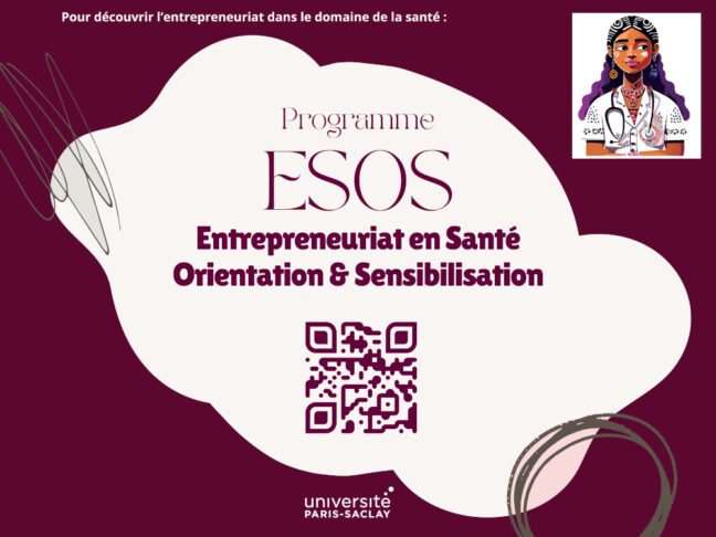 Derniers webinaires du programme ESOS – Entreprenariat en santé, orientation et sensibilisation