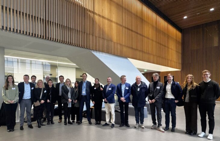 Ambassade du Danemark en visite à Paris Saclay