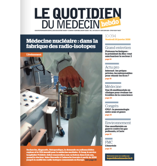 Le SHFJ à la Une du Quotidien du Médecin !