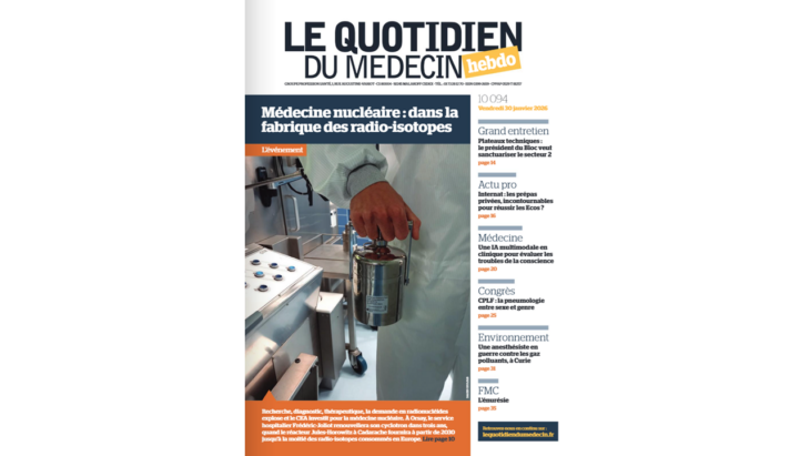 Le SHFJ à la Une du Quotidien du Médecin !